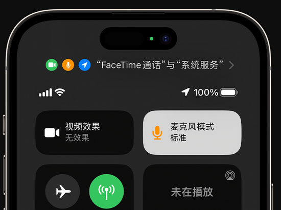 镇安苹果授权维修网点分享iPhone在通话时让你的声音更清晰 