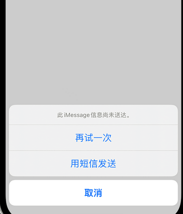 镇安apple维修iPhone上无法正常发送iMessage信息