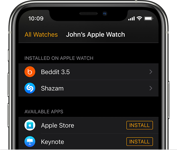 镇安苹果手机维修分享如何在 Apple Watch 上下载应用 